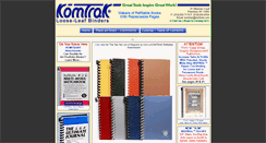 Desktop Screenshot of komtrak.com